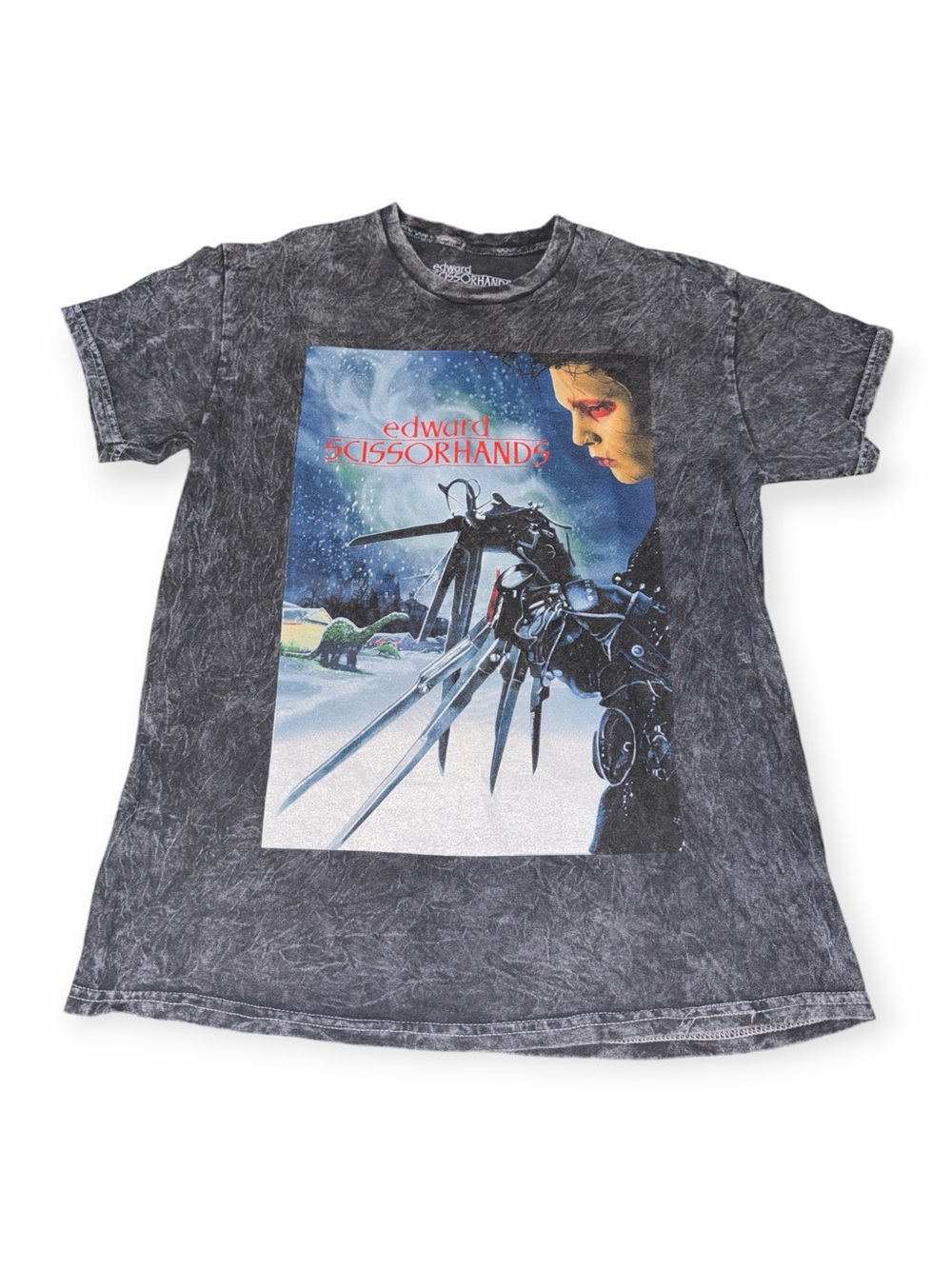Edward Scissorhands I Am Not Complete Graphic T-Shirt Medium